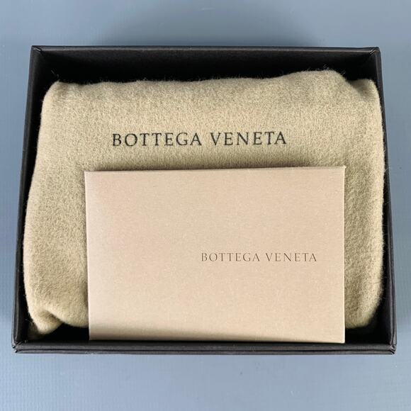BOTTEGA VENETA Black Woven Leather Wallet - Picture 6 of 6